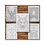 Carti si Birotica - Carti - Carti pentru copii - Carti de colorat - Carte de colorat, 50 de ilustratii Cryptomonede, 106 pagini, A5 - Infinity.ro