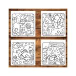 Carti si Birotica - Carti - Carti pentru copii - Carti de colorat - Carte de colorat, 50 de ilustratii Dreamy Friends, 106 pagini, A5 - Infinity.ro