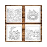 Carti si Birotica - Carti - Carti pentru copii - Carti de colorat - Carte de colorat, 50 de ilustratii Dinozauri - Volumul II, 106 pagini, A5 - Infinity.ro