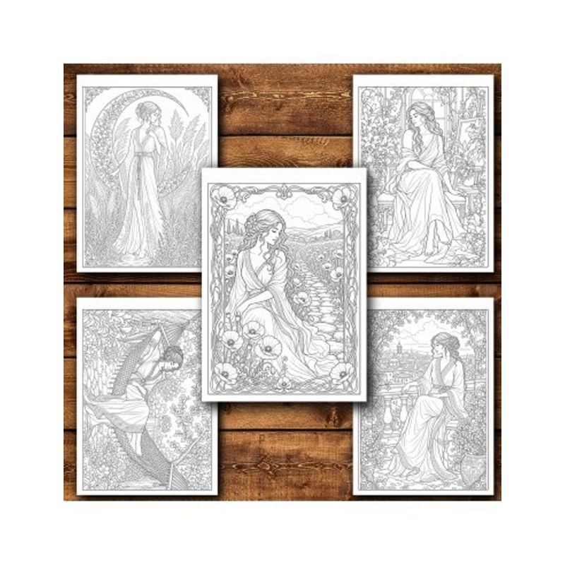 Carti si Birotica - Carti - Carti pentru copii - Carti de colorat - Carte de colorat, 50 de ilustratii Fete senzuale - Volumul II, 106 pagini, A5 - Infinity.ro