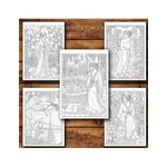 Carti si Birotica - Carti - Carti pentru copii - Carti de colorat - Carte de colorat, 50 de ilustratii Fete senzuale - Volumul II, 106 pagini, A5 - Infinity.ro