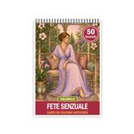 Carti si Birotica - Carti - Carti pentru copii - Carti de colorat - Carte de colorat, 50 de ilustratii Fete senzuale - Volumul II, 106 pagini, A5 - Infinity.ro