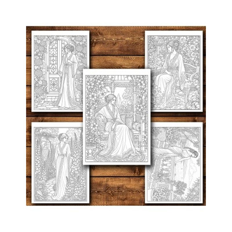 Carti si Birotica - Carti - Carti pentru copii - Carti de colorat - Carte de colorat, 50 de ilustratii Fete senzuale - Volumul II, 106 pagini, A5 - Infinity.ro