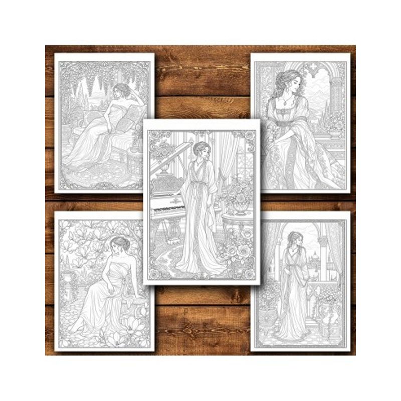 Carti si Birotica - Carti - Carti pentru copii - Carti de colorat - Carte de colorat, 50 de ilustratii Fete senzuale - Volumul I, 106 pagini, A5 - Infinity.ro