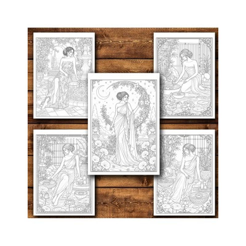 Carti si Birotica - Carti - Carti pentru copii - Carti de colorat - Carte de colorat, 50 de ilustratii Fete senzuale - Volumul I, 106 pagini, A5 - Infinity.ro