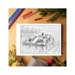 Carti si Birotica - Carti - Carti pentru copii - Carti de colorat - Carte de colorat, 50 de ilustratii Formula 1, 106 pagini, A5 - Infinity.ro