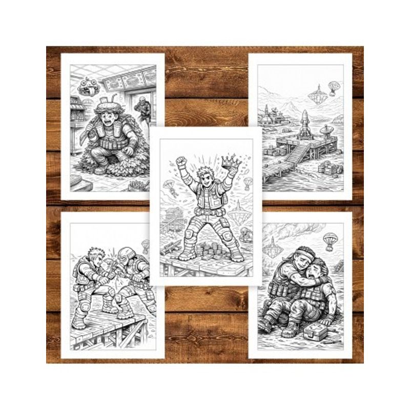 Carti si Birotica - Carti - Carti pentru copii - Carti de colorat - Carte de colorat, 50 de ilustratii Fornite 2, 106 pagini, A5 - Infinity.ro