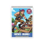 Carti si Birotica - Carti - Carti pentru copii - Carti de colorat - Carte de colorat, 50 de ilustratii Fortnite, 106 pagini, A5 - Infinity.ro