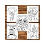 Carti si Birotica - Carti - Carti pentru copii - Carti de colorat - Carte de colorat, 50 de ilustratii Fortnite 3, 106 pagini, A5 - Infinity.ro