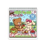 Carti si Birotica - Carti - Carti pentru copii - Carti de colorat - Carte de colorat, 50 de ilustratii Fuzzy in Love, 106 pagini, A5 - Infinity.ro