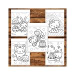 Carti si Birotica - Carti - Carti pentru copii - Carti de colorat - Carte de colorat, 50 de ilustratii Hello Kitty, 106 pagini, A5 - Infinity.ro