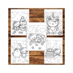 Carti si Birotica - Carti - Carti pentru copii - Carti de colorat - Carte de colorat, 50 de ilustratii Hello Kitty, 106 pagini, A5 - Infinity.ro
