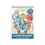 Carti si Birotica - Carti - Carti pentru copii - Carti de colorat - Carte de colorat, 50 de ilustratii Ilustratii Religioase - Volumul I, 106 pagini, A5 - Infinity.ro