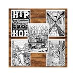 Carti si Birotica - Carti - Carti pentru copii - Carti de colorat - Carte de colorat, 50 de ilustratii Hip-Hop, 106 pagini, A5 - Infinity.ro
