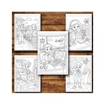 Carti si Birotica - Carti - Carti pentru copii - Carti de colorat - Carte de colorat, 50 de ilustratii Invatam Meserii - Volumul III, 106 pagini, A5 - Infinity.ro