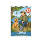 Carti si Birotica - Carti - Carti pentru copii - Carti de colorat - Carte de colorat, 50 de ilustratii La pescuit, 106 pagini, A5 - Infinity.ro