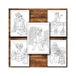Carti si Birotica - Carti - Carti pentru copii - Carti de colorat - Carte de colorat, 50 de ilustratii O zi in lumea cateilor - Volumul II, 106 pagini, A5 - Infinity.ro