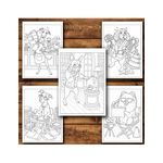 Carti si Birotica - Carti - Carti pentru copii - Carti de colorat - Carte de colorat, 50 de ilustratii O zi in lumea cateilor - Volumul II, 106 pagini, A5 - Infinity.ro