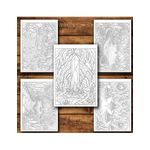 Carti si Birotica - Carti - Carti pentru copii - Carti de colorat - Carte de colorat, 50 de ilustratii Pesteri cu cristale, 106 pagini, A5 - Infinity.ro