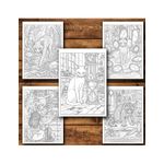 Carti si Birotica - Carti - Carti pentru copii - Carti de colorat - Carte de colorat, 50 de ilustratii Pisici Malefice - Volumul I, 106 pagini, A5 - Infinity.ro