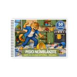 Carti si Birotica - Carti - Carti pentru copii - Carti de colorat - Carte de colorat, 50 de ilustratii Pisici Neimblanzite - Volumul I, 106 pagini, A5 - Infinity.ro