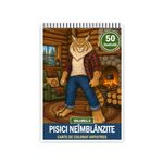 Carti si Birotica - Carti - Carti pentru copii - Carti de colorat - Carte de colorat, 50 de ilustratii Pisici Neimblanzite - Volumul II, 106 pagini, A5 - Infinity.ro