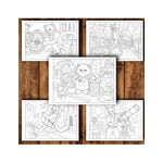 Carti si Birotica - Carti - Carti pentru copii - Carti de colorat - Carte de colorat, 50 de ilustratii Pisici Neimblanzite - Volumul I, 106 pagini, A5 - Infinity.ro