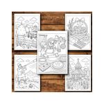 Carti si Birotica - Carti - Carti pentru copii - Carti de colorat - Carte de colorat, 50 de ilustratii Romania - Volumul I - Pentru copii, 106 pagini, A5 - Infinity.ro