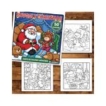 Carti si Birotica - Carti - Carti pentru copii - Carti de colorat - Carte de colorat, 50 de ilustratii Snuggly Christmas, 106 pagini, A5 - Infinity.ro