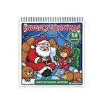 Carti si Birotica - Carti - Carti pentru copii - Carti de colorat - Carte de colorat, 50 de ilustratii Snuggly Christmas, 106 pagini, A5 - Infinity.ro