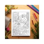 Carti si Birotica - Carti - Carti pentru copii - Carti de colorat - Carte de colorat, 50 de ilustratii Stressed out Santa, 106 pagini, A5 - Infinity.ro
