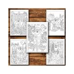 Carti si Birotica - Carti - Carti pentru copii - Carti de colorat - Carte de colorat, 50 de ilustratii Stressed out Santa, 106 pagini, A5 - Infinity.ro