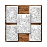 Carti si Birotica - Carti - Carti pentru copii - Carti de colorat - Carte de colorat, 50 de ilustratii Stressed out Santa, 106 pagini, A5 - Infinity.ro