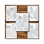 Carti si Birotica - Carti - Carti pentru copii - Carti de colorat - Carte de colorat, 50 de ilustratii Tired Mom - Volumul II, 106 pagini, A5 - Infinity.ro