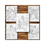 Carti si Birotica - Carti - Carti pentru copii - Carti de colorat - Carte de colorat, 50 de ilustratii Tired Mom - Volumul II, 106 pagini, A5 - Infinity.ro