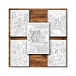 Carti si Birotica - Carti - Carti pentru copii - Carti de colorat - Carte de colorat, 50 de ilustratii Toddler Dictator - Volumul II, 106 pagini, A5 - Infinity.ro