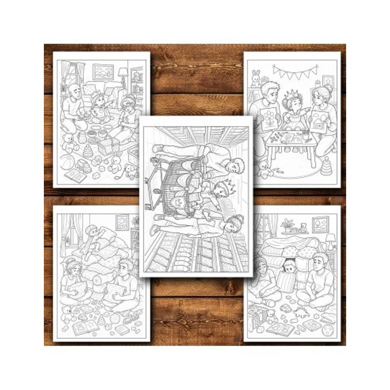 Carti si Birotica - Carti - Carti pentru copii - Carti de colorat - Carte de colorat, 50 de ilustratii Toddler Dictator - Volumul II, 106 pagini, A5 - Infinity.ro