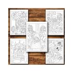 Carti si Birotica - Carti - Carti pentru copii - Carti de colorat - Carte de colorat, 50 de ilustratii Toddler Dictator - Volumul II, 106 pagini, A5 - Infinity.ro