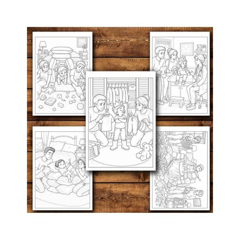 Carti si Birotica - Carti - Carti pentru copii - Carti de colorat - Carte de colorat, 50 de ilustratii Toddler Dictator - Volumul I, 106 pagini, A5 - Infinity.ro
