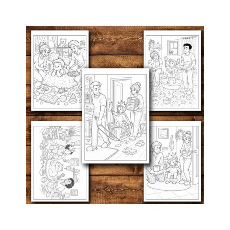 Carti si Birotica - Carti - Carti pentru copii - Carti de colorat - Carte de colorat, 50 de ilustratii Toddler Dictator - Volumul III, 106 pagini, A5 - Infinity.ro