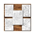 Carti si Birotica - Carti - Carti pentru copii - Carti de colorat - Carte de colorat, 50 de ilustratii Toddler Dictator - Volumul III, 106 pagini, A5 - Infinity.ro