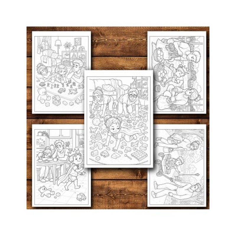 Carti si Birotica - Carti - Carti pentru copii - Carti de colorat - Carte de colorat, 50 de ilustratii Toddler Dictator - Volumul III, 106 pagini, A5 - Infinity.ro