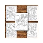 Carti si Birotica - Carti - Carti pentru copii - Carti de colorat - Carte de colorat, 50 de ilustratii Toddler Dictator - Volumul III, 106 pagini, A5 - Infinity.ro