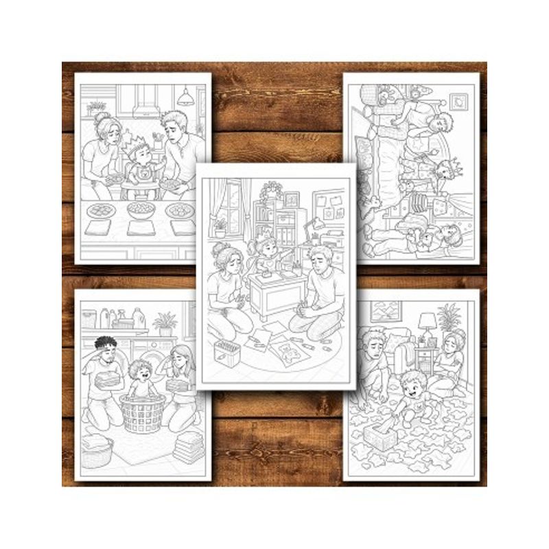 Carti si Birotica - Carti - Carti pentru copii - Carti de colorat - Carte de colorat, 50 de ilustratii Toddler Dictator - Volumul IV, 106 pagini, A5 - Infinity.ro