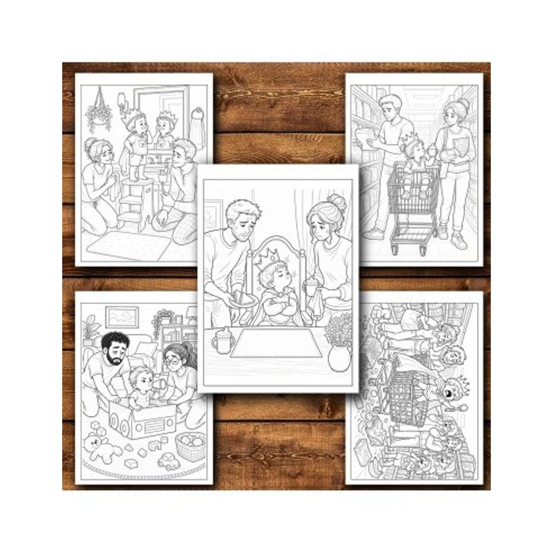 Carti si Birotica - Carti - Carti pentru copii - Carti de colorat - Carte de colorat, 50 de ilustratii Toddler Dictator - Volumul IV, 106 pagini, A5 - Infinity.ro