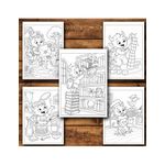 Carti si Birotica - Carti - Carti pentru copii - Carti de colorat - Carte de colorat, 50 de ilustratii Un mic dracusor - Volumuil I, 106 pagini, A5 - Infinity.ro
