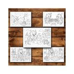 Carti si Birotica - Carti - Carti pentru copii - Carti de colorat - Carte de colorat, 50 de ilustratii Un mic dracusor - Volumuil II, 106 pagini, A5 - Infinity.ro