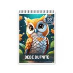 Carti si Birotica - Carti - Carti pentru copii - Carti de colorat - Carte de colorat, 50 de ilustratii, Bebe bufnite, 106 pagini, A5 - Infinity.ro