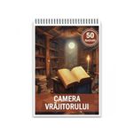 Carti si Birotica - Carti - Carti pentru copii - Carti de colorat - Carte de colorat, 50 de ilustratii, Camera Vrajitorului, 106 pagini, A5 - Infinity.ro