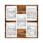Carti si Birotica - Carti - Carti pentru copii - Carti de colorat - Carte de colorat, 50 de ilustratii, Comori sub apa, 106 pagini, A5 - Infinity.ro